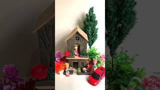 How to make clay house 🏠😱 diy clay viral shorts [upl. by Pernick]