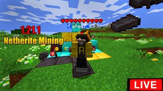 121 Netherite Mining Guide  Best Way to Get Netherite On Minecraft minecraft [upl. by Urson]