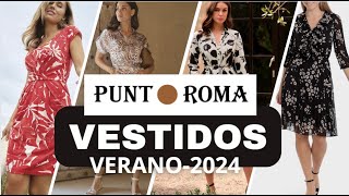 VESTIDOS VERANO PUNTO ROMA  tendencias a la moda [upl. by Lipscomb]