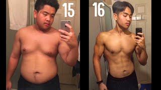 12 Year Weight Loss Transformation 1516 Teenager Alex Ho [upl. by Daisie598]