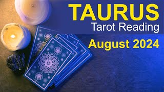 TAURUS TAROT READING quotGOOD NEWS IS COMING IN amp WALKING TOWARDS GREATER FULFILMENTquot August 2024 [upl. by Yornoc]