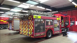 LIFERISKTANNOY GMFRS Bolton Central Fire Station LIFERISK Turnout Tannoy Demonstration [upl. by Nilac]