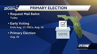 Early voting for primary election in South Florida What you need to know [upl. by Nynnahs]