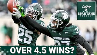 Is over 45 wins for MSU football a LOCK How can Jonathan Smith find success in year one [upl. by Neahs]