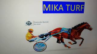 PRONOSTICS MIKA TURF QUINTÉ DU 20 OCTOBRE 2019 [upl. by Mecke781]