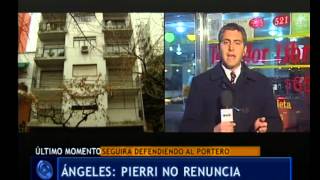 Pierri confirmó que seguirá al frente de la defensa de Mangeri  Telefe Noticias [upl. by Eanom]