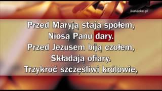 Kolęda  Mędrcy świata karaoke [upl. by Yerfdog]