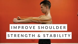 How To Improve Shoulder Stability And Scapular Stabilization  Whippet  Whipit Exercise [upl. by Ima]