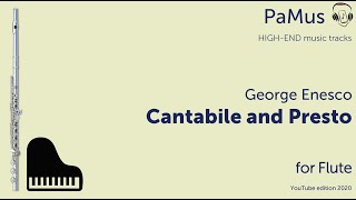 George Enescu Cantabile and Presto for Flute and Piano [upl. by Aedrahs]