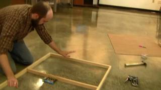 How to Cradle a Wood Panel Part 2 HD [upl. by Fennie]