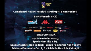 Campionati Italiani Assoluti Paralimpici e Non Vedenti  Terza giornata [upl. by Asen]