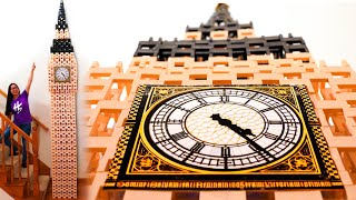 Big Ben in DOMINOES insane replica [upl. by Malha449]