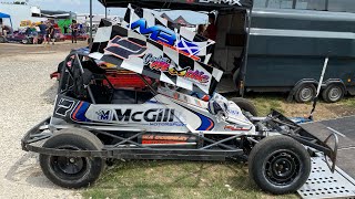 Brisca F2 UK Championship 2023 Skegness Raceway UK Speedweekend Day 3 Sunday 090723 [upl. by Aimak]