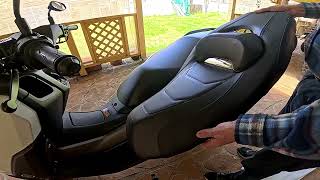 2024 Yamaha Nmax 155 Touring Seat Fit [upl. by Iveson]