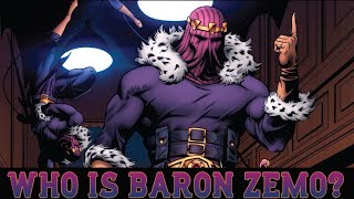 Who is Baron Zemo quotHelmut Zemoquot Marvel [upl. by Eynenihc533]