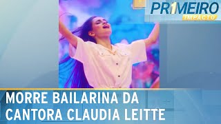 Claudia Leitte lamenta morte de bailarina de 21 anos  Primeiro Impacto 041124 [upl. by Collen617]