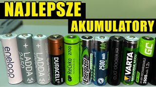 Test Akumulatorów AA Eneloop IKEA LADDA Energizer Duracell GP GC Varta [upl. by Leyes]