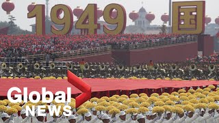 China 70th anniversary parade and celebrations  FULL [upl. by Hedy]