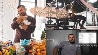 WEEKLY VLOG  Zakupy z Lidla  Mój Plan Treningowy  Trening Push [upl. by Naryt77]