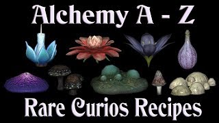 Skyrim Alchemy Guide Pt4 Creation Club Rare Curios Recipes amp Review [upl. by Case]