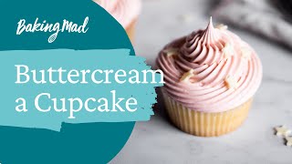 Buttercream a Cupcake  Baking Mad [upl. by Eelirak324]