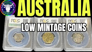 Low Mintage Graded Australian Coins 🇦🇺 [upl. by Farnham937]