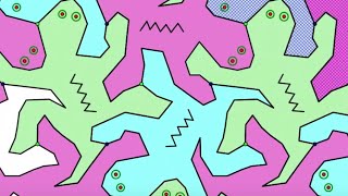 Escher Lizard Tessellation [upl. by Finstad]