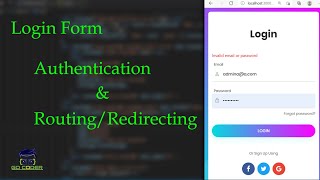 Login Form Authentication and Routing  React Beginners Series in Tamil [upl. by Ynottirb]