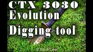 Ctx 3030 metal detecting Pasture amp Evolution Digging KNIFE Review [upl. by Aurilia]