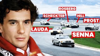 When F1 Drivers Raced the SAME CARS And SENNA Won [upl. by Aramen50]