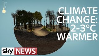 Climate Change What happens If The World Warms Up By 3°C [upl. by Aneeg529]