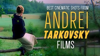 The MOST BEAUTIFUL SHOTS of ANDREI TARKOVSKY Movies [upl. by Ajnotal]