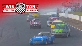 MG Racing Australia amp Invited British Sportscars Race 2 Winton Festival Of Speed 2022 Blend Line TV [upl. by Ataynek]