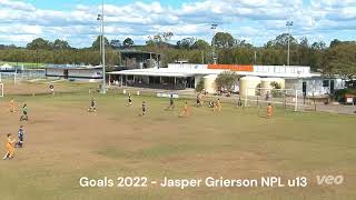 Jasper Grierson  Goals NPL U13 2022 20 goals20 games [upl. by Livia]