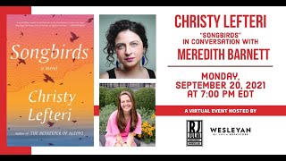 RJ Julia presents Christy Lefteri in conversation with Meredith Barnett [upl. by Anette]