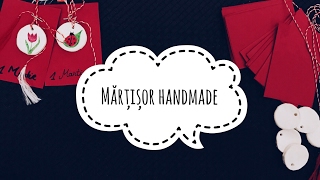 Martisor Handmade  Tutorial [upl. by Anirehtac]