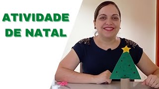 🎄 Árvore de Natal para Educação Infantil Atividade Divertida e Educacional 🎅 [upl. by Aliehs117]