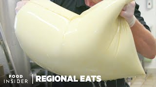 How Skyr Is Made In Iceland  Regional Eats [upl. by Nessim]