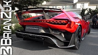 Italdesign Zerouno Start Up and Revs [upl. by Dyun727]