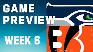 Seattle Seahawks vs Cincinnati Bengals  2023 Week 6 Game Preview [upl. by Noside]