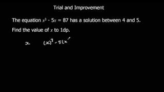 Trial and Improvement [upl. by Atiniv]