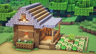 Minecraft 5 Simple Starter Houses [upl. by Antonietta527]