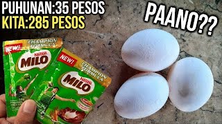 GAWIN mo ito sa MILO at ITLOG SIGURADONG YAYAMAN KA sa 35 PESOS na PUHUNAN lang KIKITA ka ng MALAKI [upl. by Fesuoy]