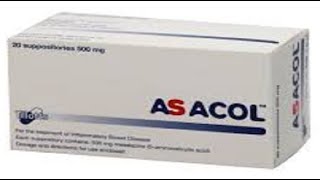 أساكول أقراص لعلاج التهابات القولون التقرحى Asacol Tablets To treat ulcerative colitis [upl. by Elfreda]