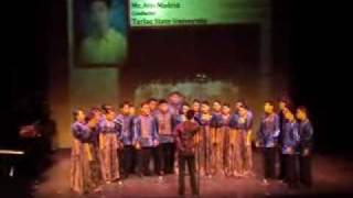 2nd European Choral Competition Tsu Chorale crucifixus by John August Pamintuan [upl. by Natiha]