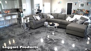 How To Install Epoxy Floors In A 2000 sq ft Home  Step By step Explained  PART 2 [upl. by Yarazed]