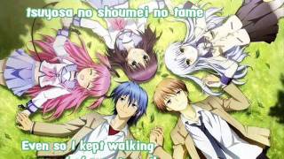 Brave Song by Aoi Tada FULL angel beats ending [upl. by Hayyifas765]