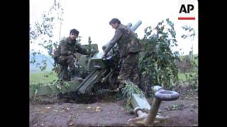 Bosnia  Joint AntiBosnian Serbs Forces Offensive [upl. by Cott]