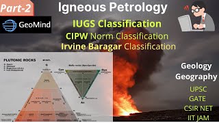 Igneous Petrology  IUGS Classification  CIPW Classification  Geology  Geography  UPSC  GATE [upl. by Lezti]