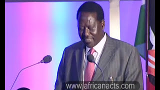 Hon Raila Odinga in UK [upl. by Shoshanna]